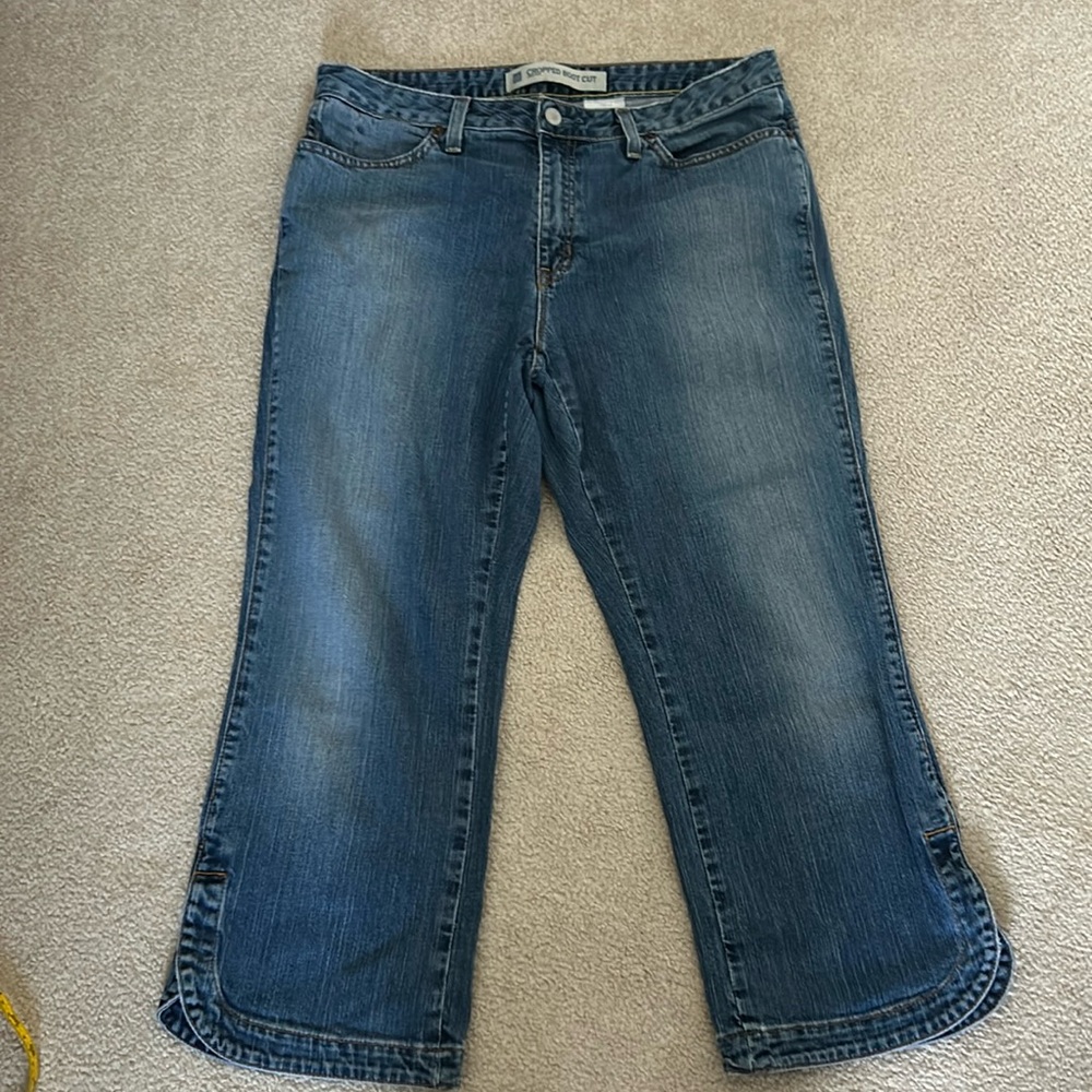 Gap Cropped Bootcut Jeans